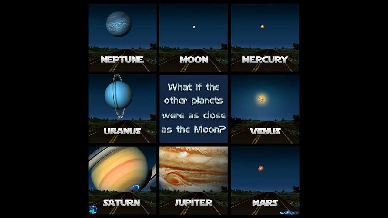 What if other planets were close as Moon