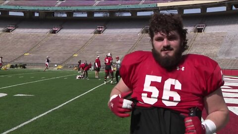 Whitefish Bay's Brunner keeping up to speed at Badgers practices