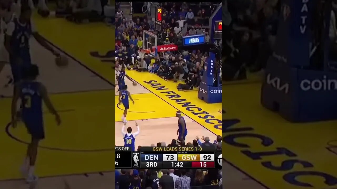 Jordan Poole’s making it happen for the Warriors! ️