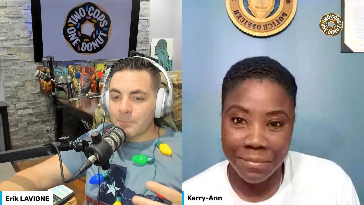 2 Cops 1 Donut ep#039 What Support Is Available To Spouse of First Responders w Kerry-Ann Astree