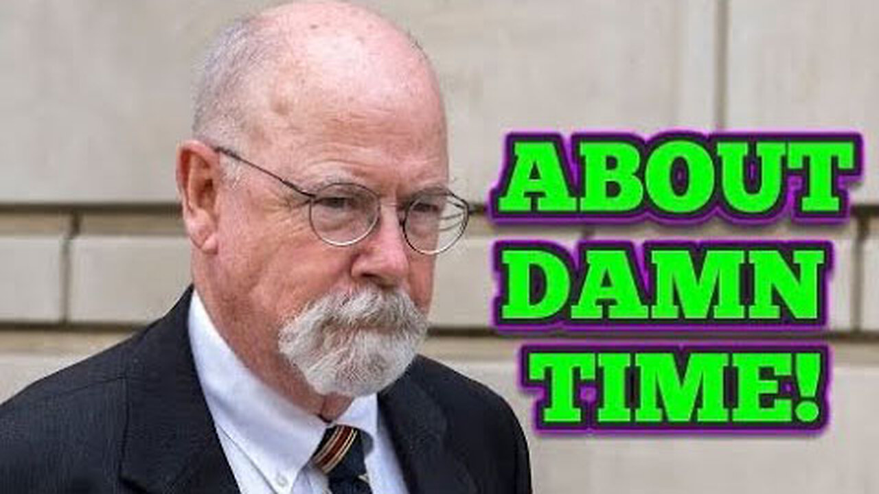 FINALLY! JOHN DURHAM JUST PRODUCED THE SMOKING GUN OF THE ANTI-TRUMP CONSPIRACY!