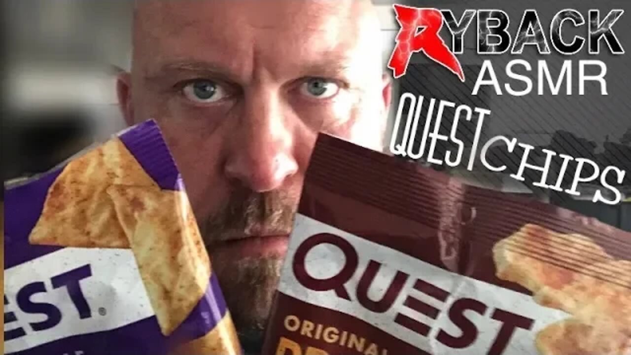 ASMR Quest Chips Food Review With The Big Guy Ryback