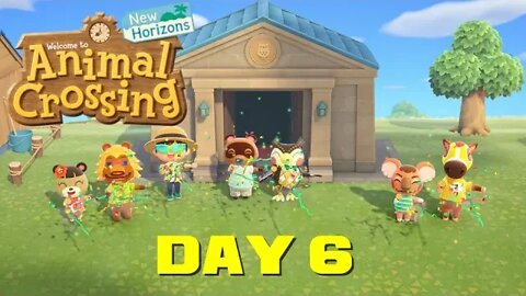 Animal Crossing: New Horizons Day 6 - Nintendo Switch Gameplay 😎Benjamillion