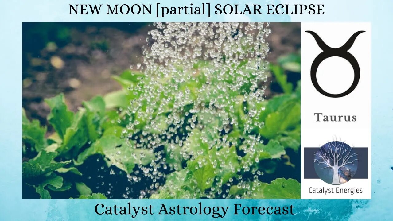 TAURUS: New Moon [partial] Solar Eclipse - Catalyst Astrology Forecast