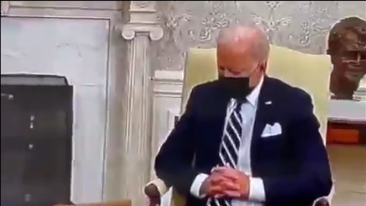 Biden Appears To Fall Asleep In A Meeting With Israeli PM