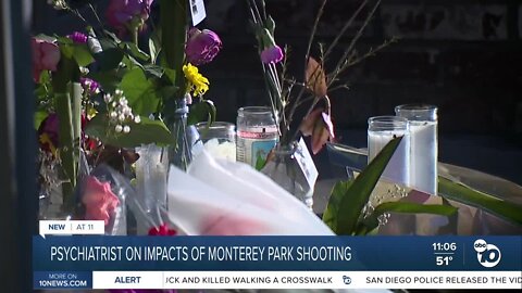 Clinical psychiatrist breaks down impacts following Monterey Park mass shooting