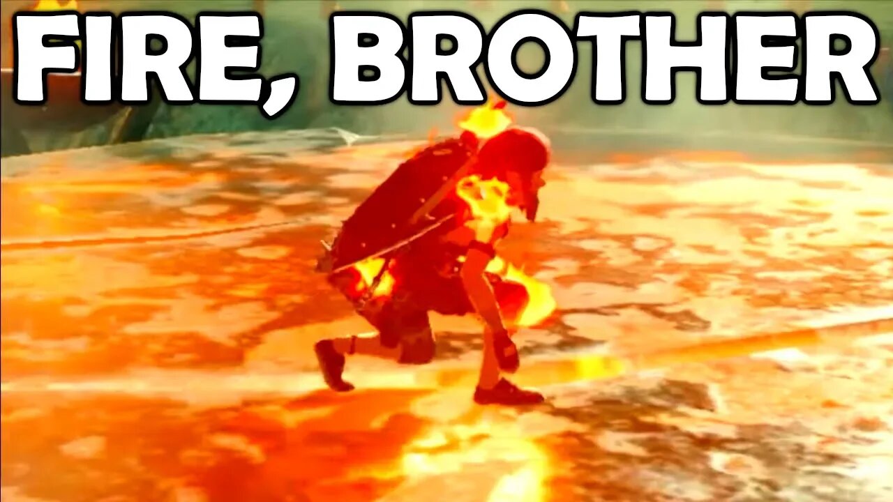 FIRE CHALLENGE, BROTHER | Breath of the Wild | Zelda BotW | Basement | S3E72