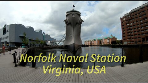 Norfolk Naval Station, VA from the Victory Rover Naval Base Cruise