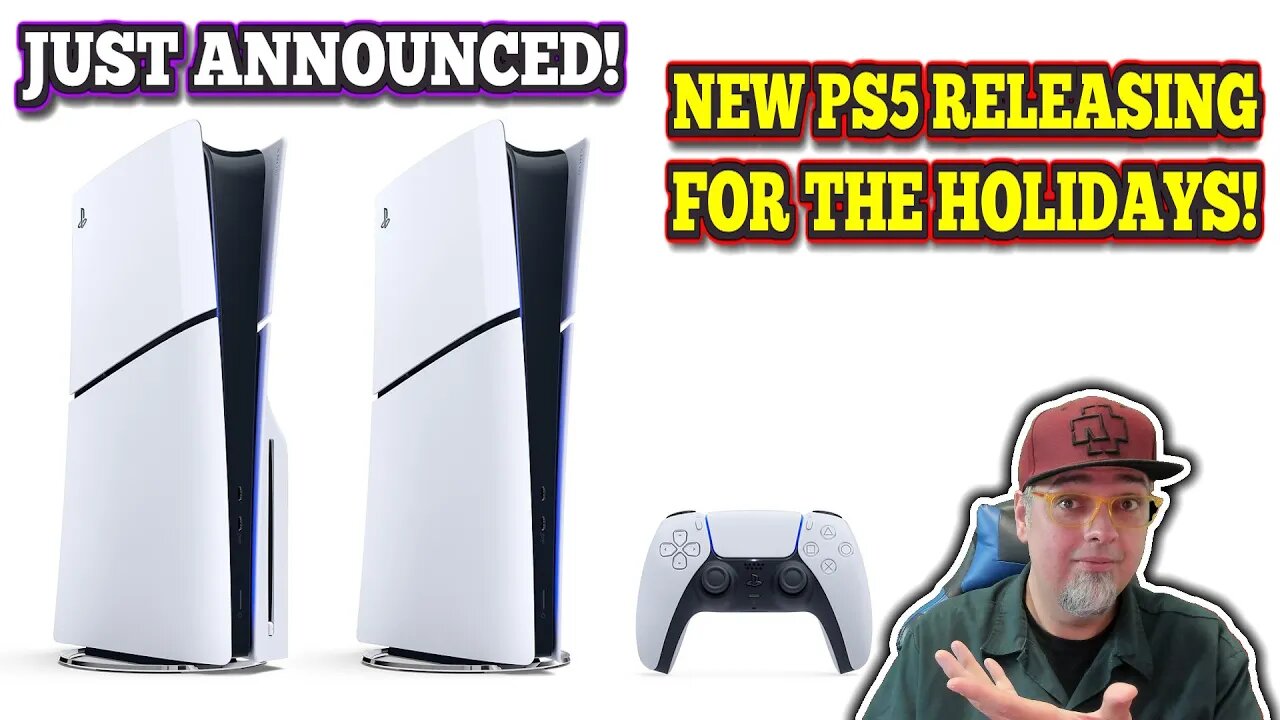 NEW SLIM PlayStation 5 With Detachable Disc Drive JUST ANNOUNCED & COMING SOON!