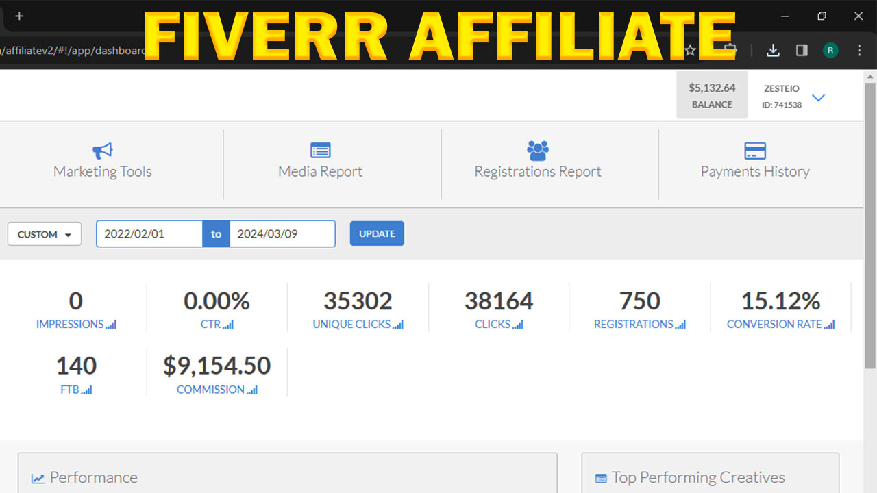 Fiverr Affiliate Marketing Tutorial 2024