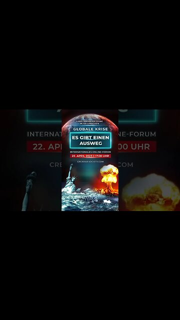 22.04. die Welt wacht auf, sei dabei!