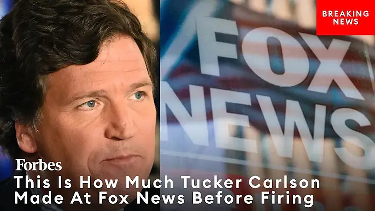 This Is How Much Tucker Carlson Made Per Year At Fox News Prior To Shocking Firing