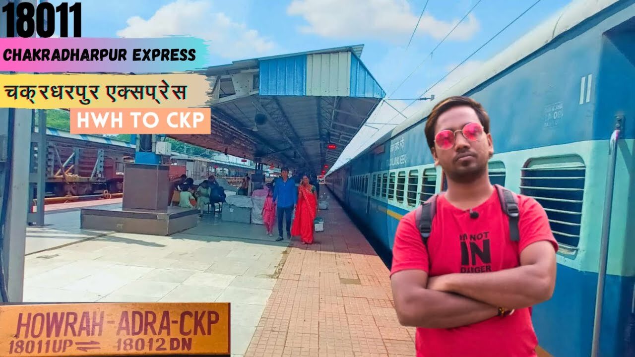 Train To CKP | 18011 Howrah To Chakradharpur | Chakradharpur Express Full Journey Vlog 2023 | By AKV