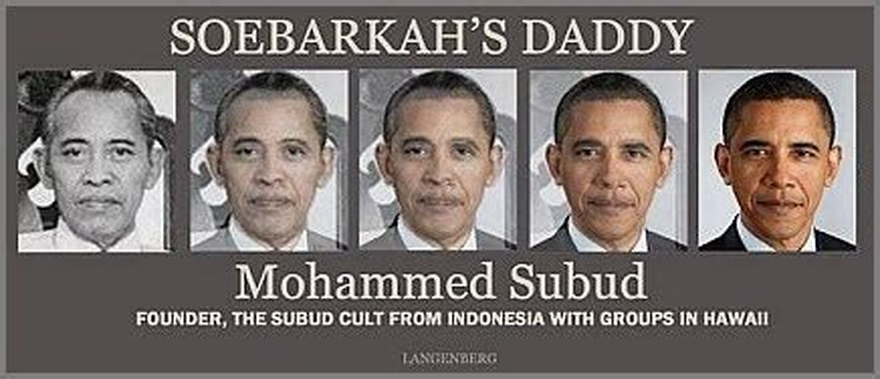 🤔⁉️ Is Muhammad Subuh the Real Father of President #44? Who is Loretta Fuddy? What is the Cult of Subud? It's All a Mystery....