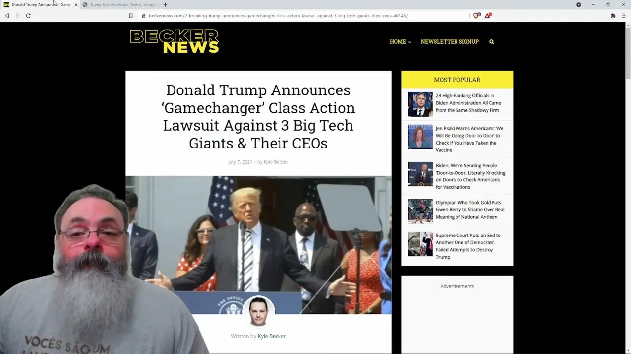 Ação de trump contra big techs pode melhorar a censura