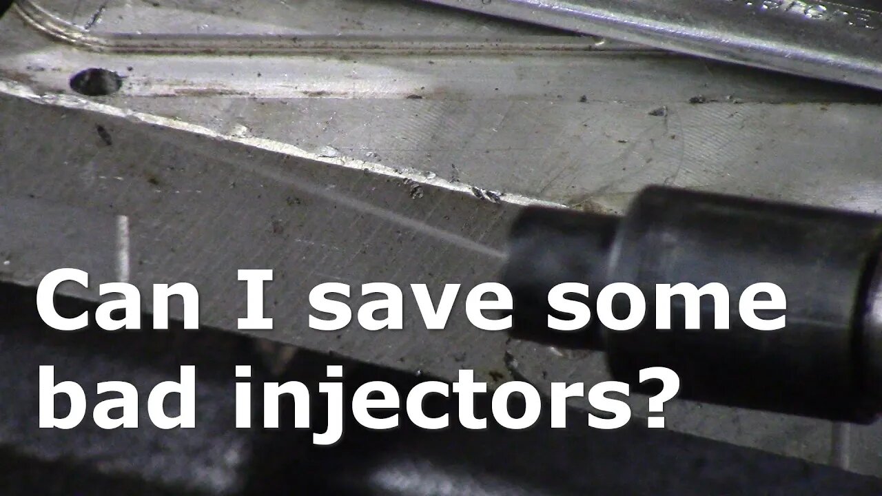 2 5 Diesel injectors. Some bad examples. Can they be rescued?