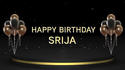 Wish you a very Happy Birthday Srija