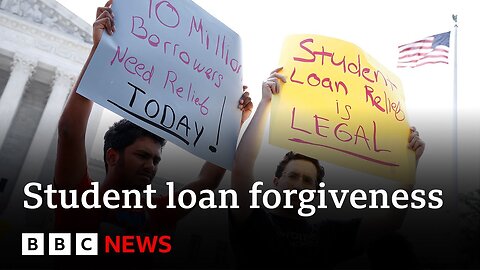 US Supreme Court strikes down President Biden student loan forgiveness plan - BBC News