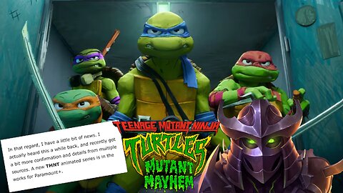 TMNT Mutant Mayhem Animated Series Announced