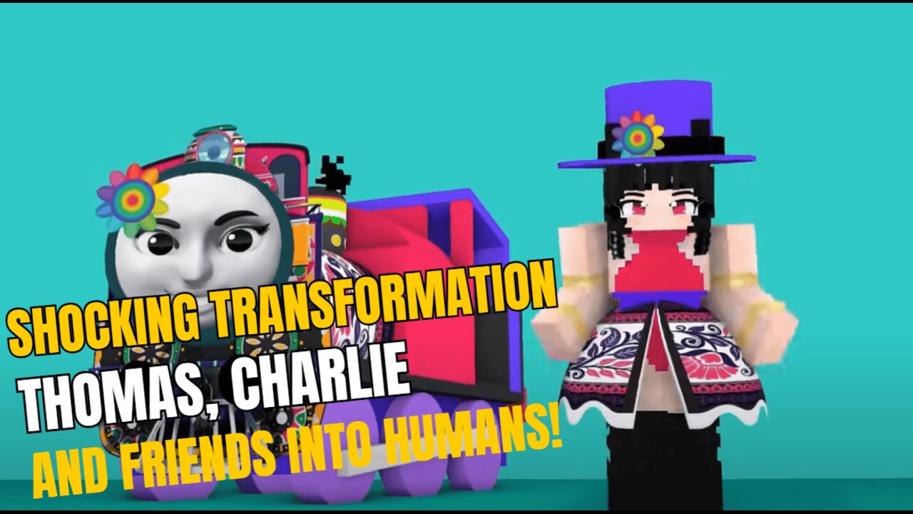 The Shocking Transformation of Thomas, Charlie, and Friends into Humans!