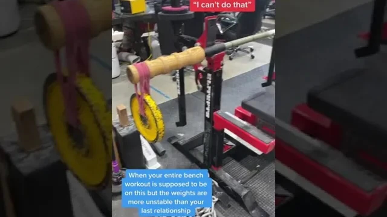 That Bar Is Gonna Hurt Someone....😳