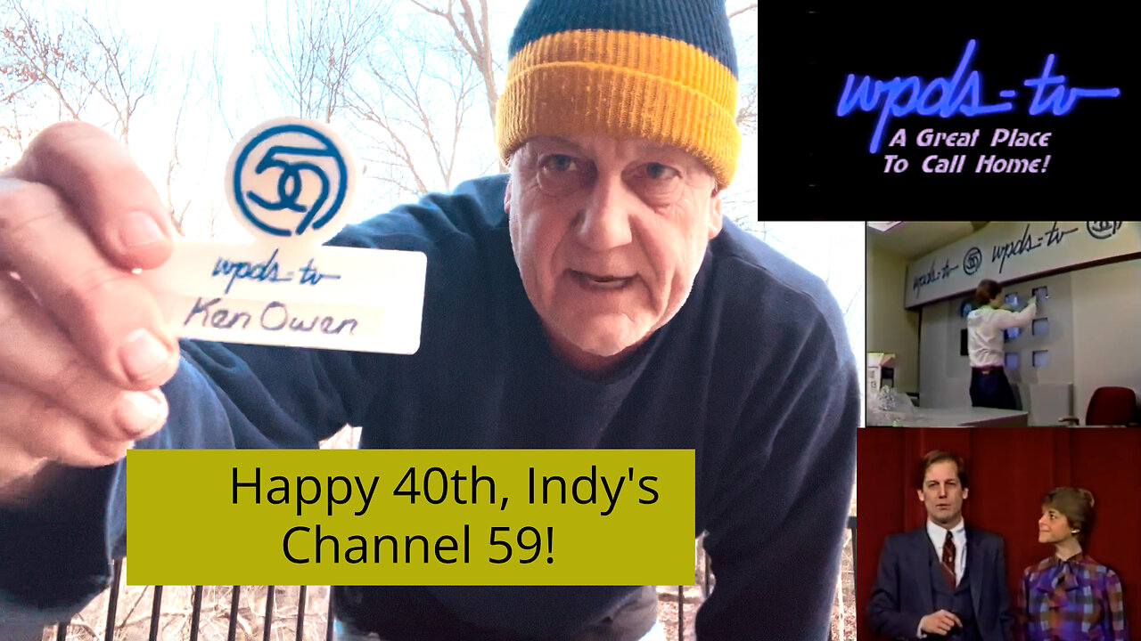 February 1, 2024 - Happy 40th Birthday to Indy's Channel 59!