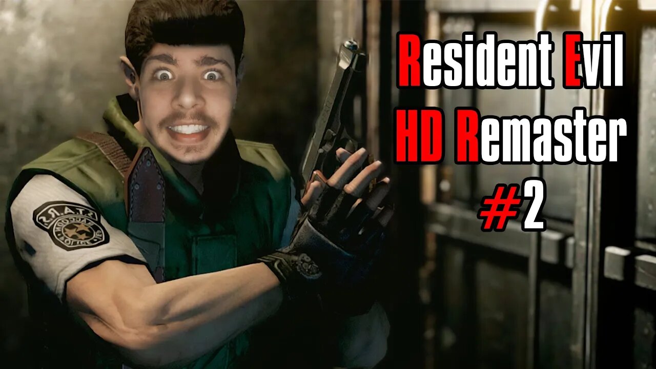 Resident Evil HD Remaster #2 - Me acostumando com movimentação e dinâmica do jogo