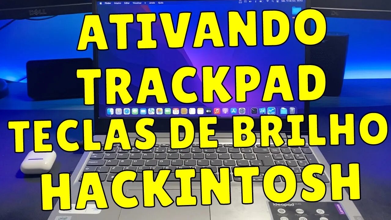 CONVITE LIVE ESPECIAL: CRIANDO EFI DO ZERO HACKINTOSH NOTEBOOK ATIVANDO TRACKPAD E TECLAS DE BRILHO