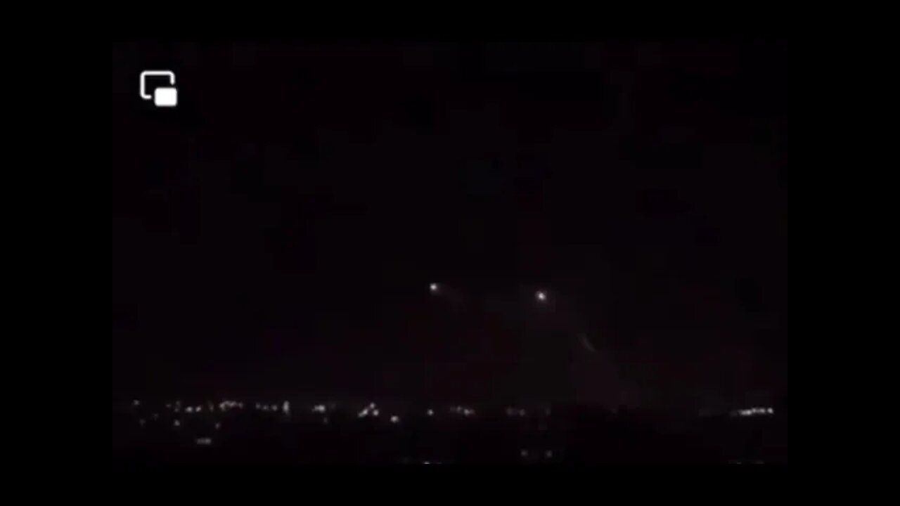 A large number of rockets were launched from the city of Gaza to the Israeli city of Sderot.