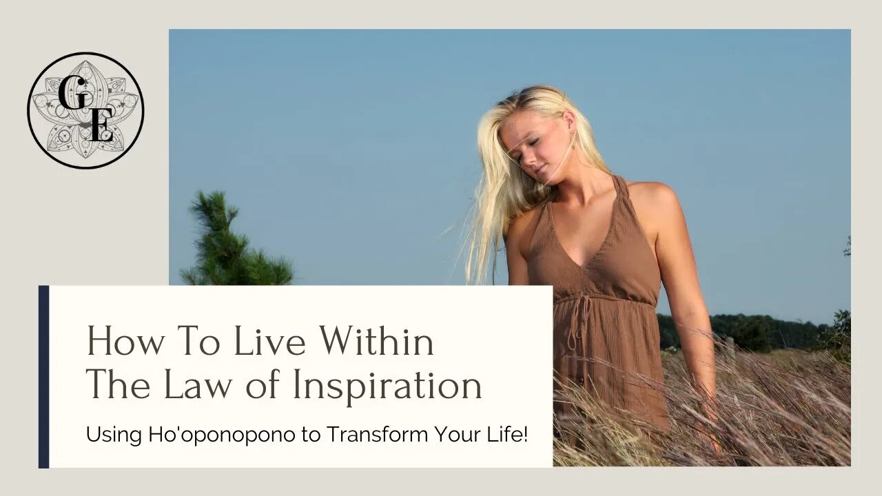 How To Live Within The Law of Inspiration