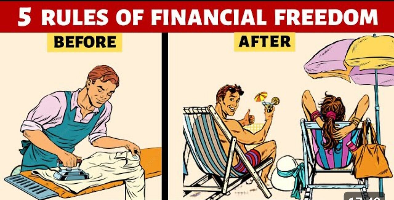 Financial freedom || 5 Rules For Early Financial independence 💸💸💰