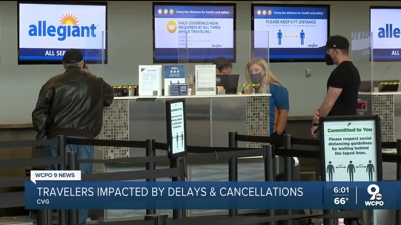 Holiday flights canceled as COVID cases soar among staff