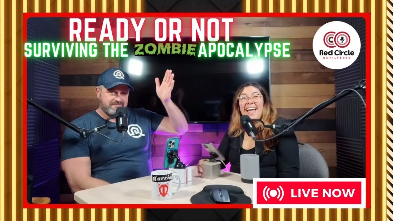 Red Circle Podcast LIVE -Ready or Not | Surviving Coffee Shortages & the Zombie Apocalypse