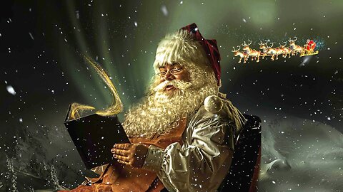 Christmas - Santa - Snow - Reindeers - Relaxing Music with Piano, Harp & Orchestra