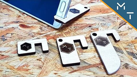 Laser Cut Portable Phone Stand