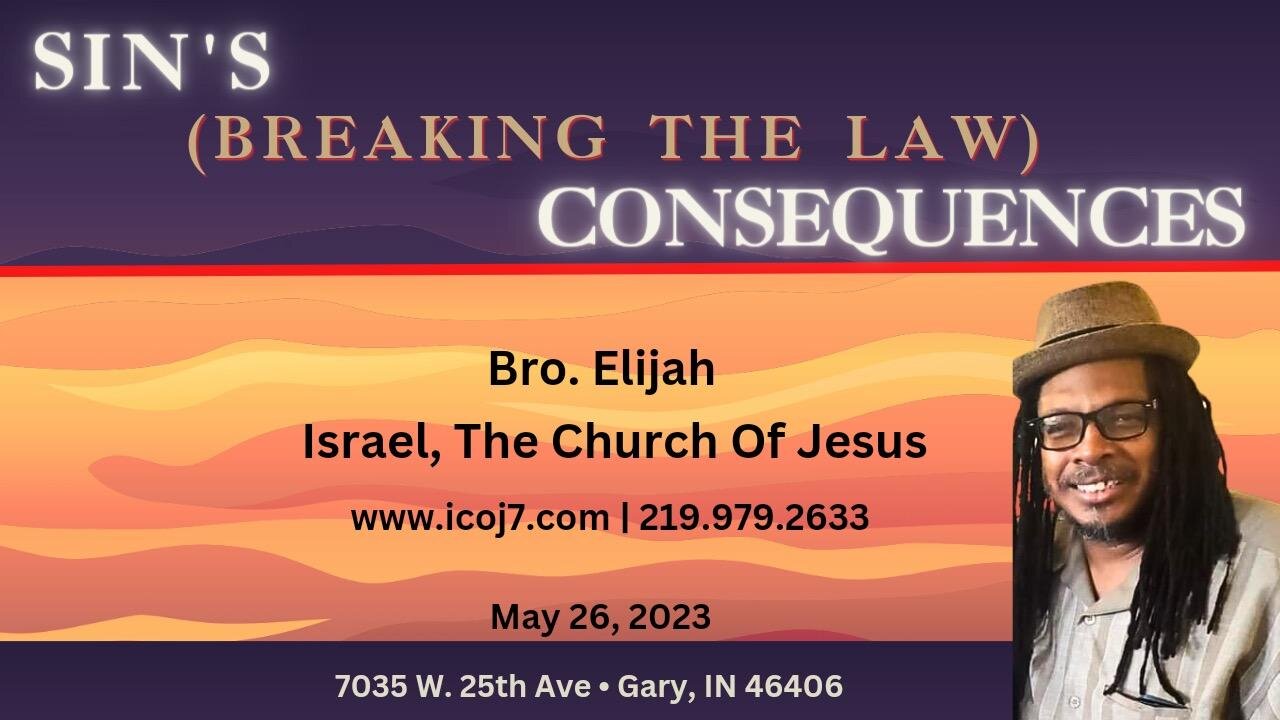 SIN'S (BREAKING THE LAW) CONSEQUENCES
