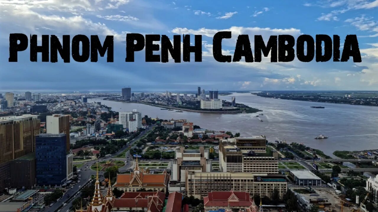 Phnom Penh Riverside Cambodia Walk🇰🇭