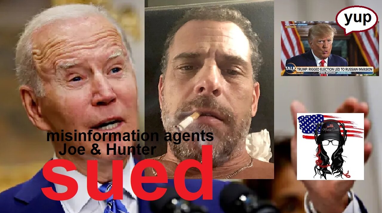 Biden SUED over LAPTOP family values - gain access, issue threats, grab the cash, lie you’re a$$ off