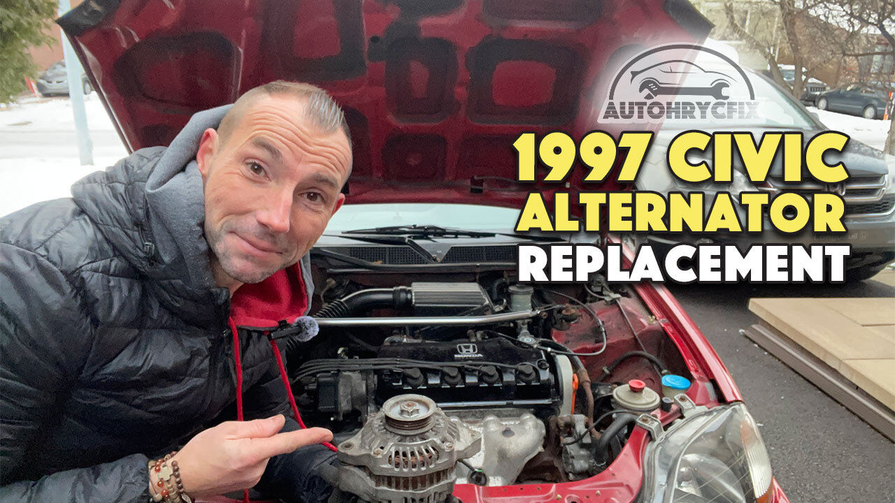 1997 Honda Civic Alternator Replacement