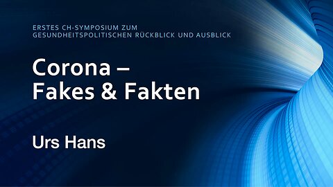 Alt-Kantonsrat und Biobauer Urs Hans am 1. CH-Symposium - Sa, 6. April 2024