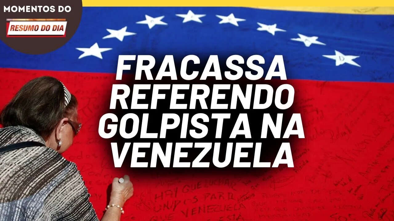 Oposição tenta dar o golpe em Maduro novamente | Momentos do Resumo do Dia