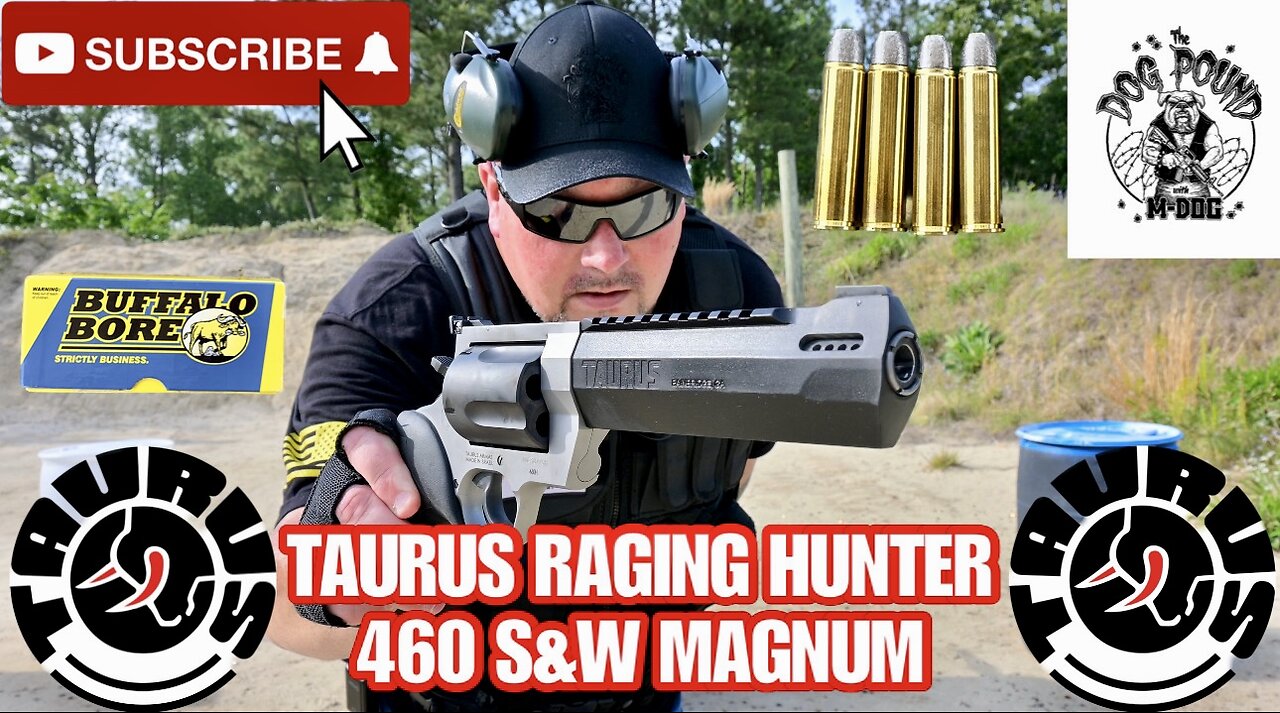 TAURUS RAGING HUNTER 460 SMITH & WESSON MAGNUM REVIEW! AWARD WINNING HUNTING REVOLVER!