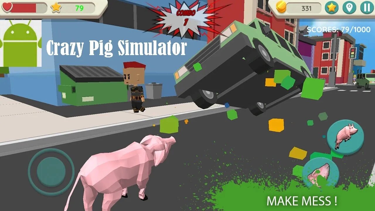 Crazy Pig Simulator - for Android