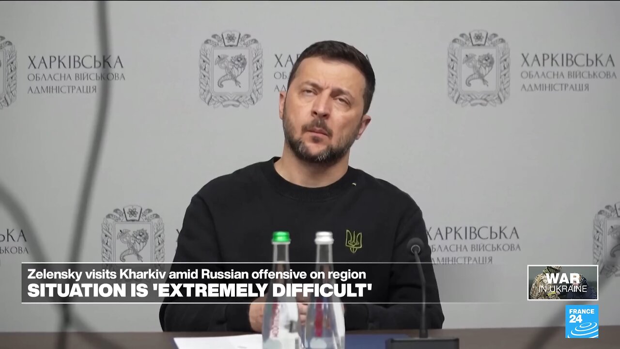 Kharkov Region: Zelensky says military situation extremely difficult but under control