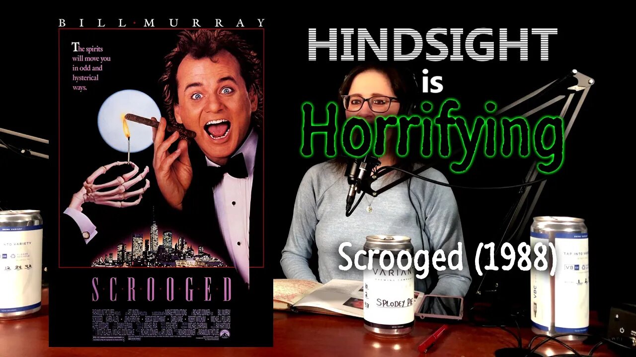 Bill Murray hates Christmas! It's "Scrooged" on Hindsight is Horrifying!