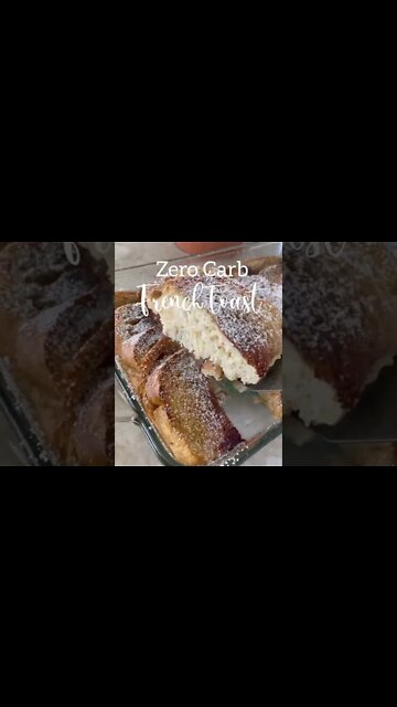 how to make french toast ?? Zero carb french toast #shorts