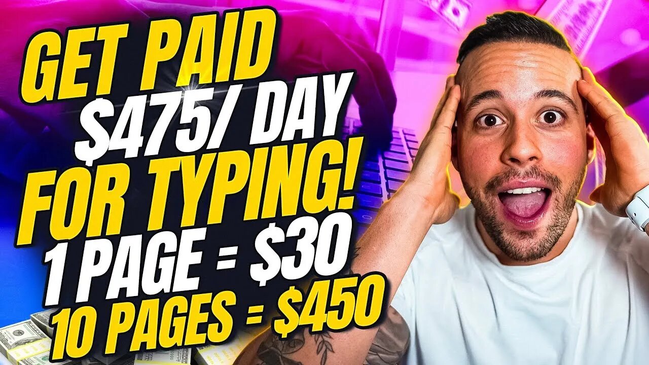 How To Make Money Typing Words