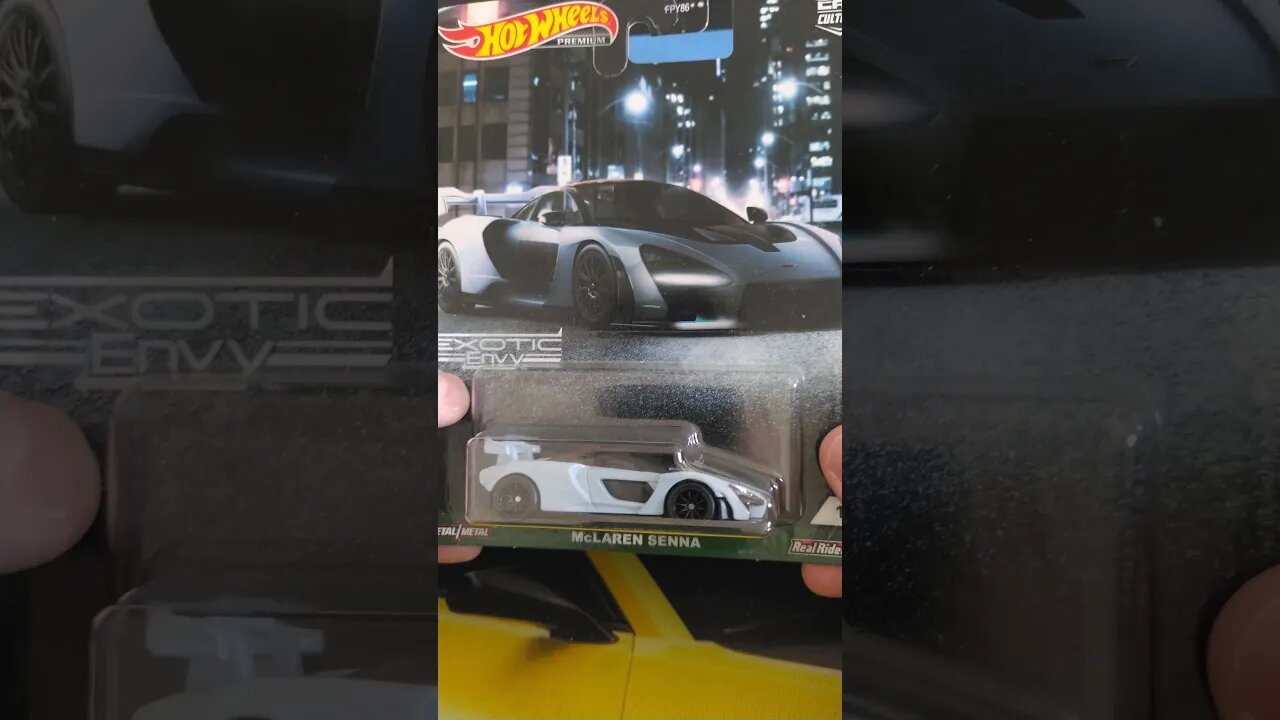 Hot Wheels Premium McLaren Senna show de bola #shorts