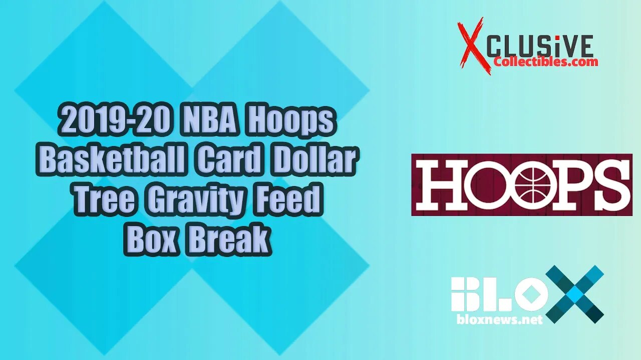 2019-20 NBA Hoops Basketball Card Dollar Tree Gravity Feed Break Video | Blox Cards