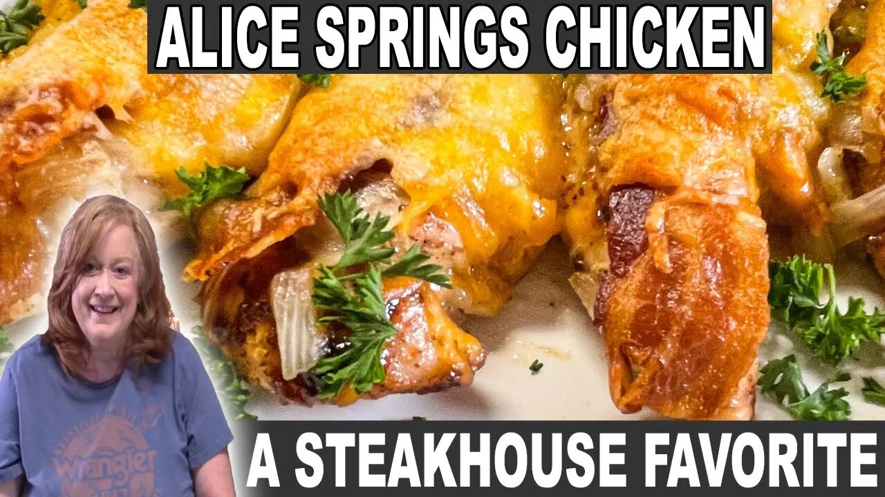 Alice Springs Chicken, Steakhouse Copycat Chicken Recipe